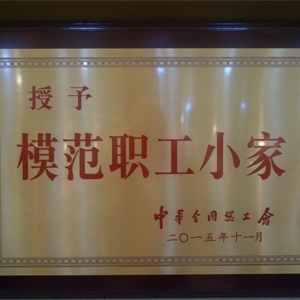 湖州新开元 全国模范职工小家